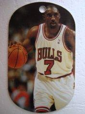 2012 promotion Photo Engraving custom metal baskeball athlete tag ​
