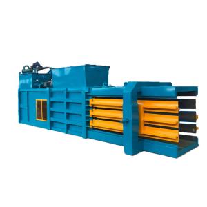 Wholesale Hot sell automatic horizontal baler for waste paper / cardboard /PET bottel/ Hydraulic press waste paper baler machine from china suppliers