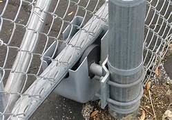 6" Square Post X 2" Nylon Cantilever Gate Rollers Wheels For Square Pipe Chain Link Gates