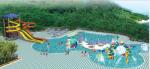 Artificial Water Park Wave Pool Durable Air Blowing Surf Wave For Hotel Beach