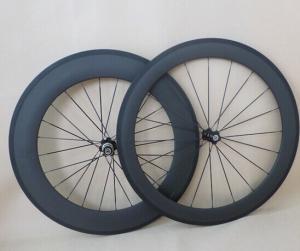 Wholesale hot sale 700c front 60+rear 88MM Carbon clincher wheelset with width 23mm for road bike from china suppliers