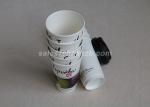 Double Wall / Single Wall Hot Drink Paper Cups Disposable For Coffee / Tea