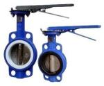 Manual Operated Wafer valve butterfly Ductile Iron GGG40 Body,PN16,JIS 10K,150LB