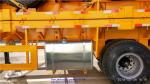 3 Axles Sinotruk Heavy Duty Semi Trailers 50000kg Flat Bed Cargo Trailer With
