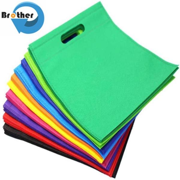 Custom Recycle Eco PP Spunbond T-Shirt Handle Reusable Nonwoven Vest Shopping