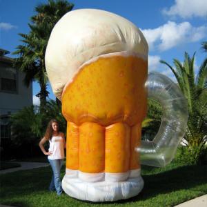Wholesale inflatable advertising giant beer cup / inflatable promotion products from china suppliers