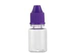 Comestic Packing E Liquid Bottle 20ml Transparent Color With Anti Fall Cap