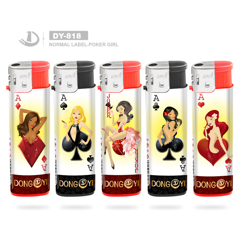 Factory Direct Supply Disposable Soft Flame Gas Cigarette Lighters