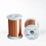 Ultra Thin Self Bonding Wire , Awg 46 2UEW 155 0.04mm Enamelled Copper Winding