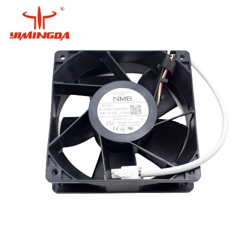 452500123 Auto Cutter Parts Fan Size 120x120x38mm NMB 4715VL-05W-B76 For Paragon HX