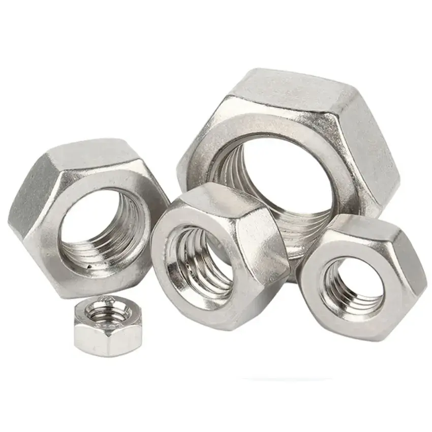 Precision Crafted TOBO DIN 934 SS 304 316 Customized Size Excellence Hex Coupling Hex Nut