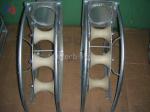 C Series Cable Pulley Roller 80 - 200mm Three Rollers Cable Entrance Protection