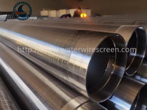 Wholesale Od 216mm Sand Control Wedge Wire Screen For Water Well from china suppliers
