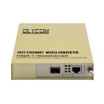 SFP Slot Rack Media Converter 1310nm Single Mode Fiber Ethernet Converter
