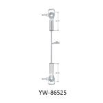 Double Long Brass Eyelets Stainless Steel Wire Rope For Stage Light Downlight