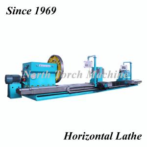 Wholesale Stable Heavy Duty Horizontal Lathe , High Precision Lathe Machine Energy Saving from china suppliers