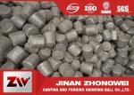High / Middle / Low Chrome Iron Grinding Cylpebs For Cement Plant and Power