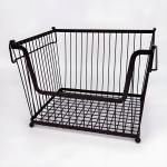 Custom Small Wire Mesh Baskets 10x13cm Supermarket Shopping Basket