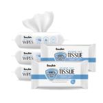Sensitive Skin Antibacterial Baby Wet Wipes No Fragrance 150mm x 200mm