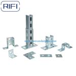 Angle Plate 2 Hole Unistrut Channel Fittings Galvanized Steel