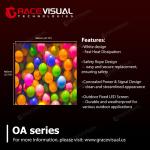 OA Series P5.7 Outdoor Fixed LED Billboard Full-Color IP66 6000/10000nits Super