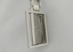 Banoue Spinning Promotional Keychain with Spinning Logo and Misty Nickel Plating