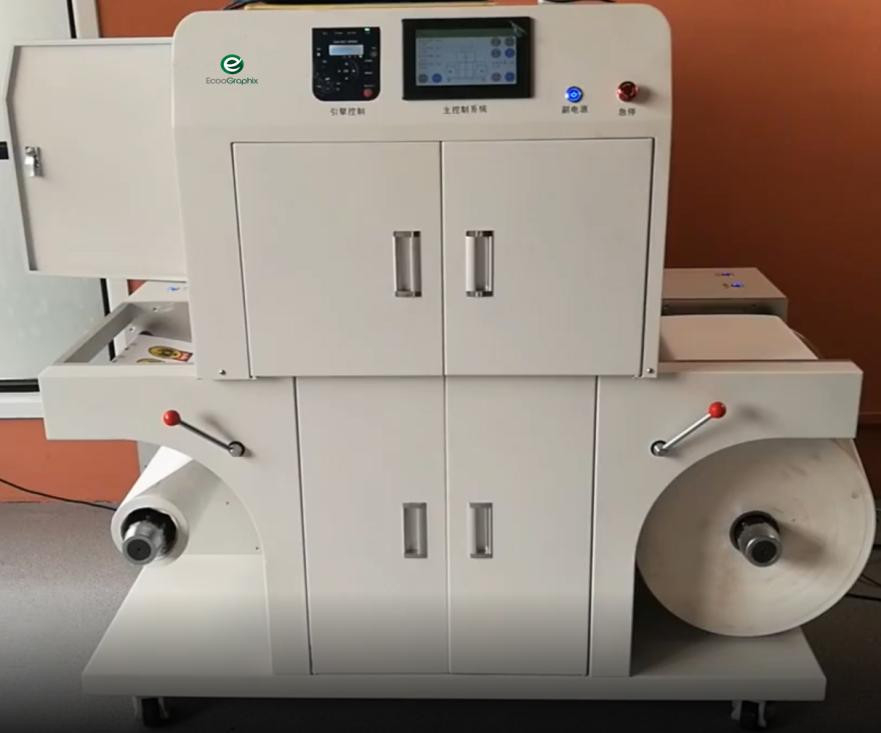 Ecoo 30ft/min LL320 Laser Digital Label Printing