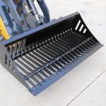 Mini skid steer loader with Gravel bucket