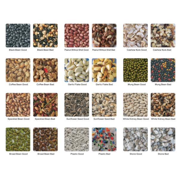 AI Intelligent Valve Wheat Sorting Machine Intelligent LED Lights Alarm