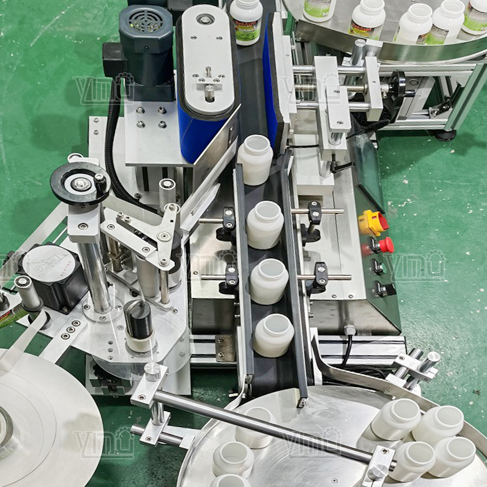 Yimu 4 Series Desktop Labeling Machine For Bottles , Jars