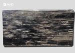 Brown Marble Natural Stone Slabs For Kitchen Countertops / Bathroom Vanity Top