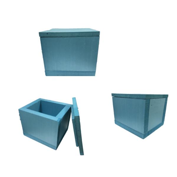 Custom Vaccine Miniaturization Medical Xps Insulation Board Cooler Box Rigid Foam