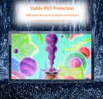 55" 4K Ultra Slim LCD Display TNI Panel IP65 Outdoor All Weatherproof Media