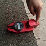 Range - 12.7mm~12.7mm Road Marking Thickness Gauge Ergonomic Design