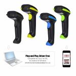 2.4g Wireless Qr Code Scanner 1d 2d Code Scanning Gun