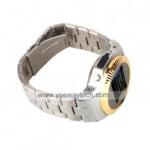 Q968 Quad Band FM Bluetooth Mp3 Mp4 1.5 Inch Touch Screen Watch Cell Phone Gold