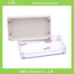 158*90*40mm ip65 clear industrial control plastic enclosure waterproof