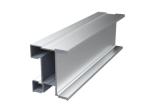 Sliver Anodised 6063 T6 Aluminum Extrusion Profile GB 5237-2008