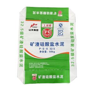 China Ad-Star Pp Woven Fabric Bag Valve Port Sack Bag For Cement 25kg 40kg 50kg on sale