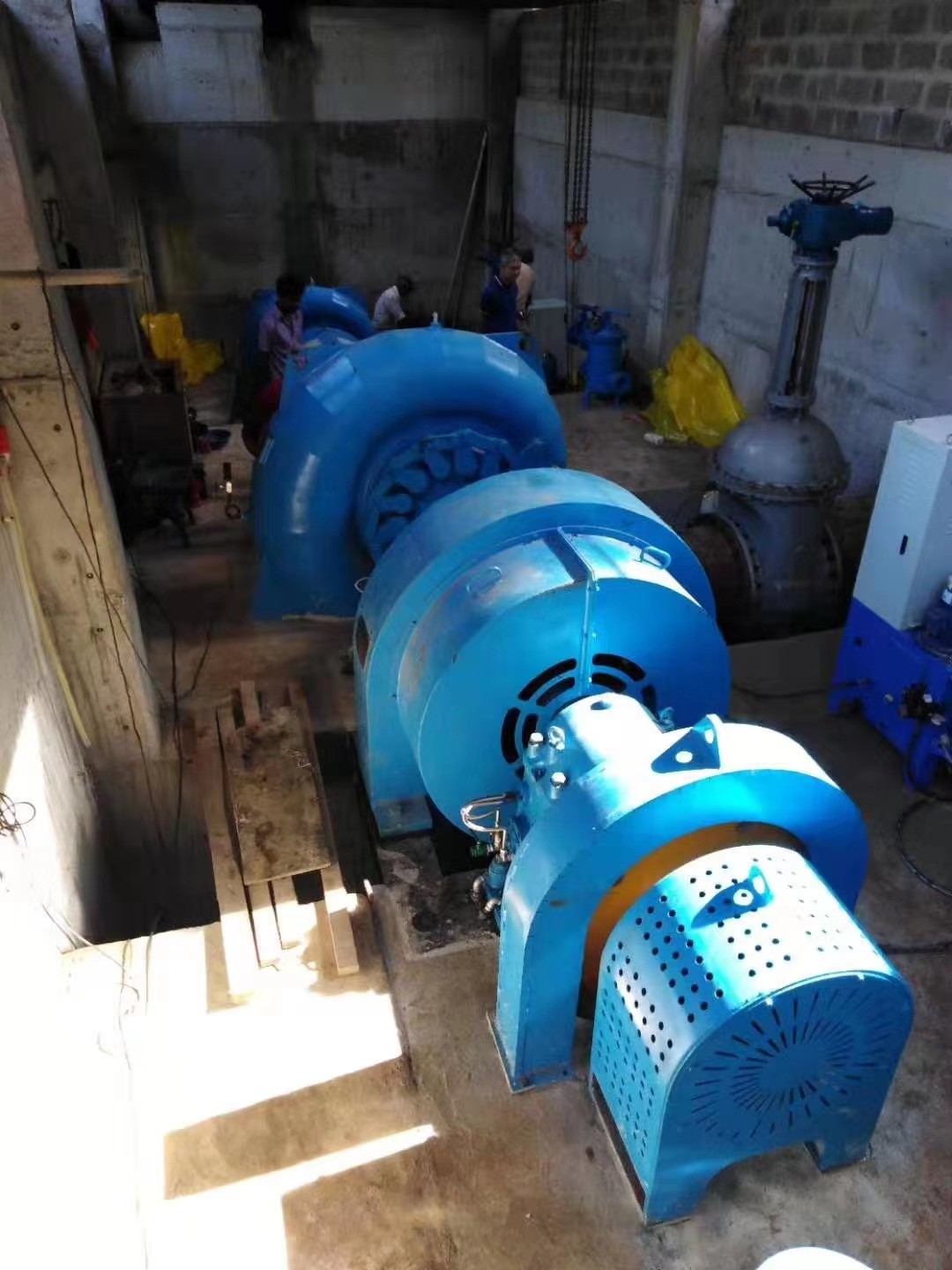 Efficiency 88-96% Francis Hydro Turbine for 50HZ/60HZ Frequency Water Power