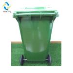 240L Outdoor HDPE waste Plastic Standing garbage trash can