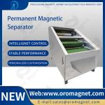 Field Magnet Cross Belt Or Overband Conveyor Magnetic Separator Machine For