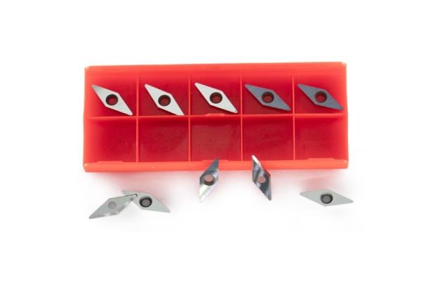 Woodworking Diamond Carbide Inserts Spiral / Helical Wood Planer Knives With 2
