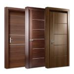 Customized Waterproof Modern Interior Doors for Houses MDF Veneer Interior Room