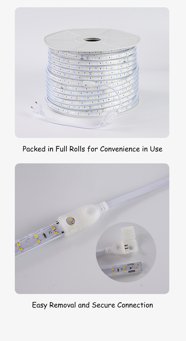 Wireless LED Strip Light IP65 Waterproof Flexible No Wire LED Strip High Brightness SMD2835 LED Strips Without Wire