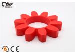 Flexible Excavator Engine Parts PU Rubber Spider Coupling Standard Or Nonstandar