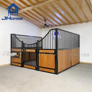 Wholesale Space Efficient Swing Door Horse Stable Front Panel With Bamboo Infill from china suppliers