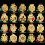 Metal Gift Crafts Chinese Manufacturer Custom Trophies And Medals Sports Lanyard