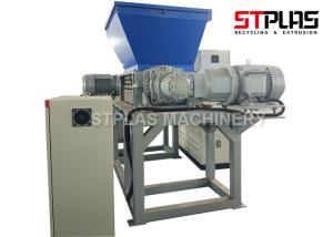 Wholesale Waste Film Plastic Shredder Machine , Double Roller Plastic Recycling Crusher from china suppliers