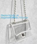 Promotional Biodegradable Shopping Bags Plastic Heat Seal Sewing Zipper Makeup